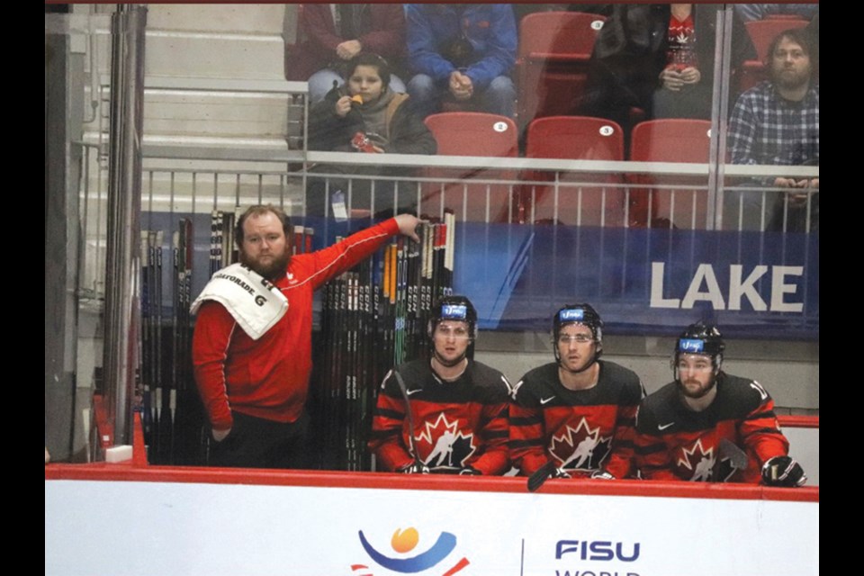 Despite his wealth of experience playing in football national championships in the past, Cord said he had never been so nervous as he was on the bench in the gold medal game in Lake Placid.