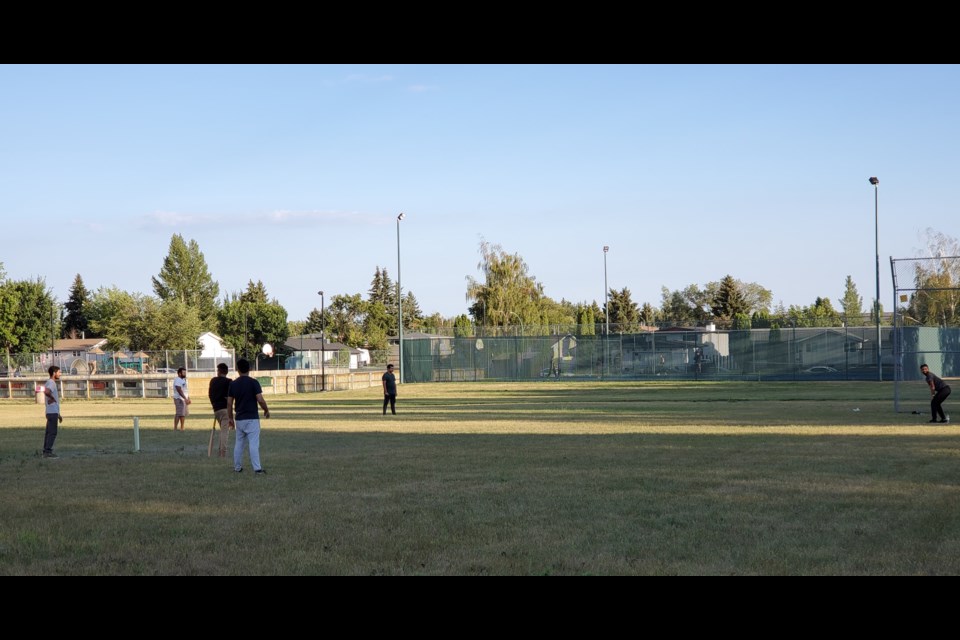 With local sponsors and support a cricket team has again been formed.