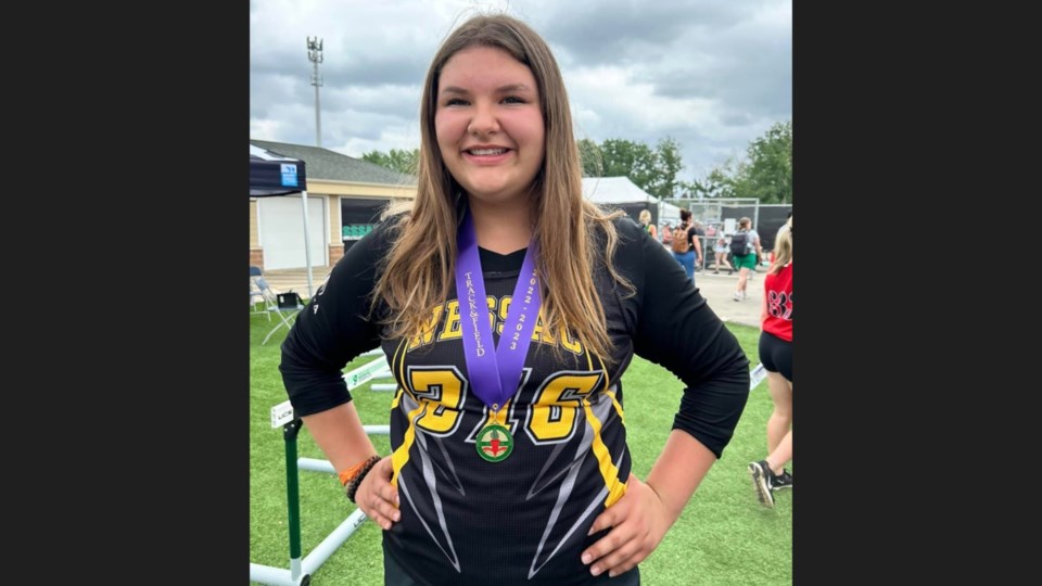 Bjorkdale Athlete Earns Gold At Track And Field Provincials Sasktoday Ca