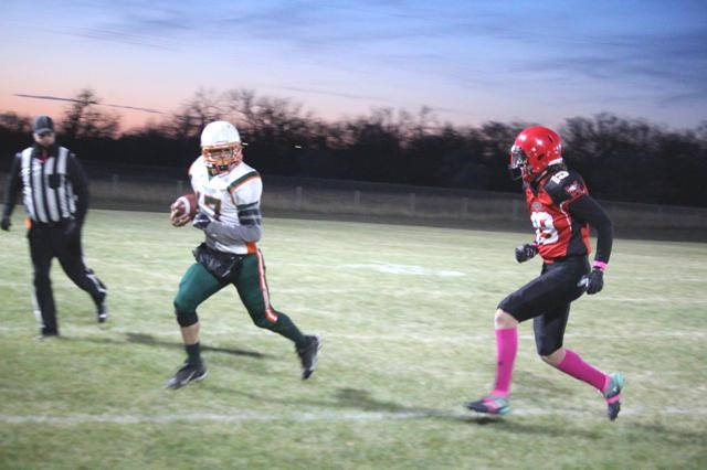 The Friday Night Lights game was held at the Weyburn Minor Football Field on October 22