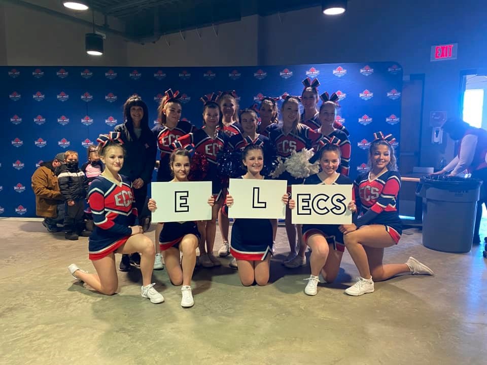 ECS Cheerleaders Best in the West 2022