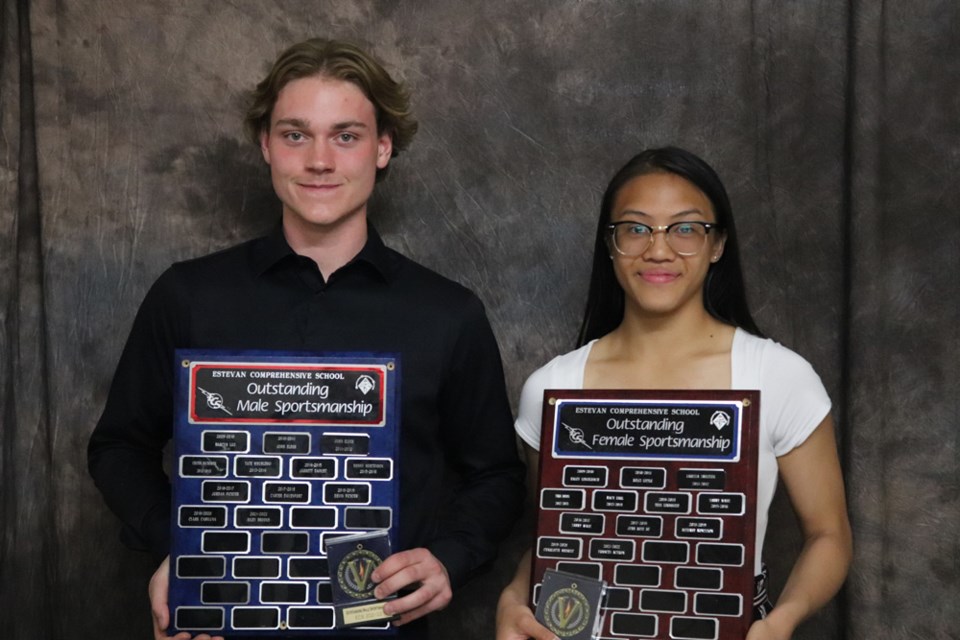 Riley Brooks (male) and Frances Aceron (female) won the sportsmanship awards. 