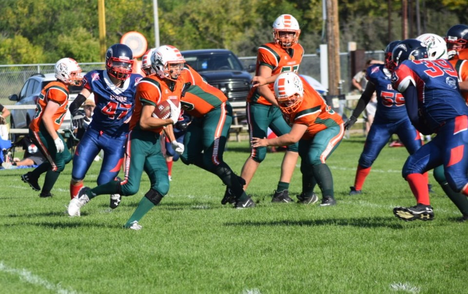 ECS Football vs Moose Jaw Peacock Sept 2022