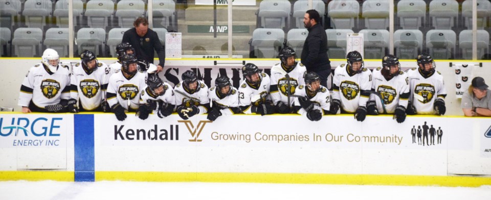 Estevan Bears Bench 2022-23