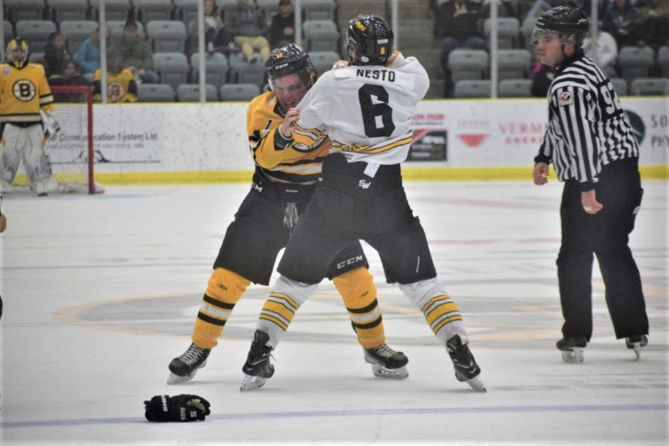 Estevan Bruins Nipawin Hawks Oct 7