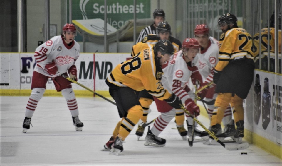 Estevan Bruins Weyburn Red Wings Oct 2