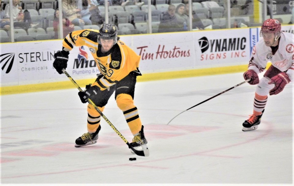 Estevan Bruins Weyburn Red Wings Sept 30