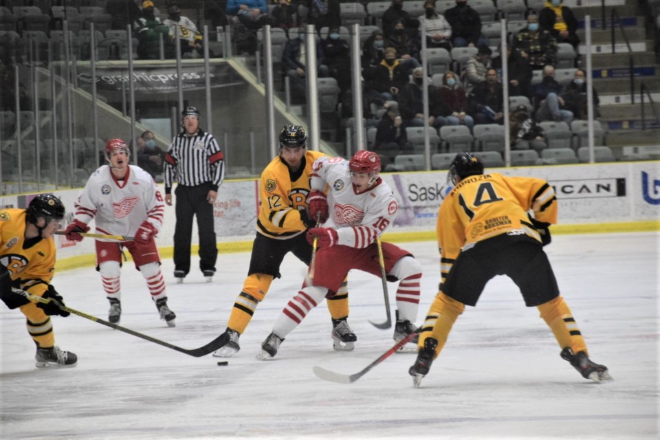 Estevan Bruins Weyburn Red Wings Nov 12