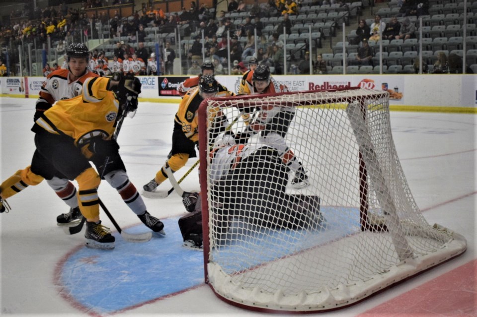 Estevan Bruins Yorkton Terriers Sept 16