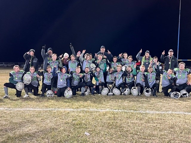 The Estevan Coldwell Banker Choice Real Estate U12 Chargers have won the league title.