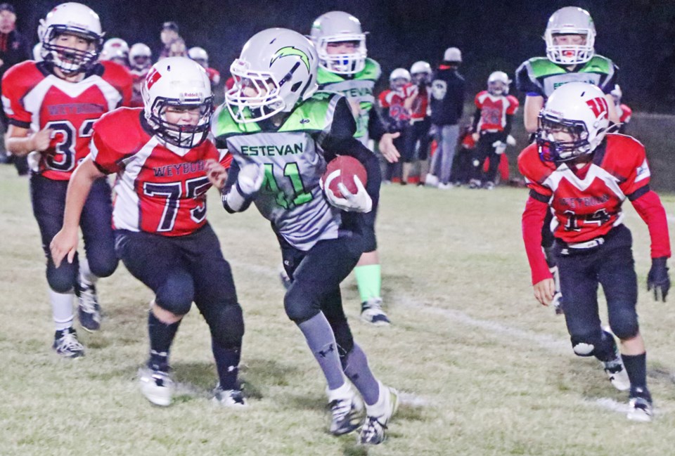 Estevan Chargers Weyburn Oct 7 