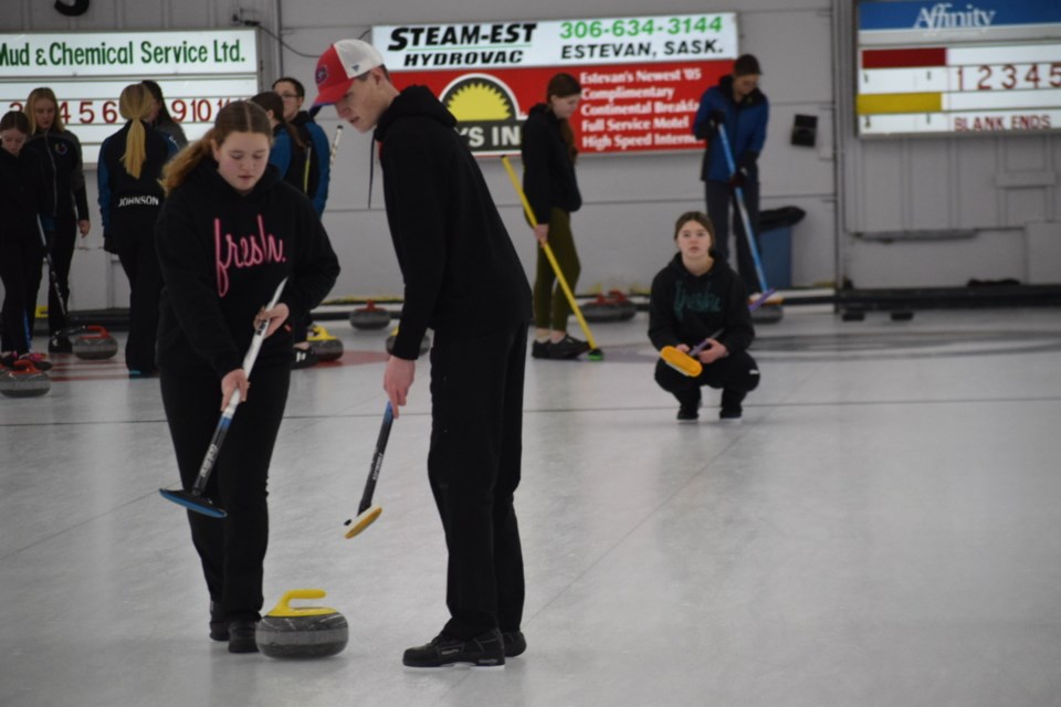 The Estevan Curling Club hosted U15 and U18 bonspiels on the weekend.