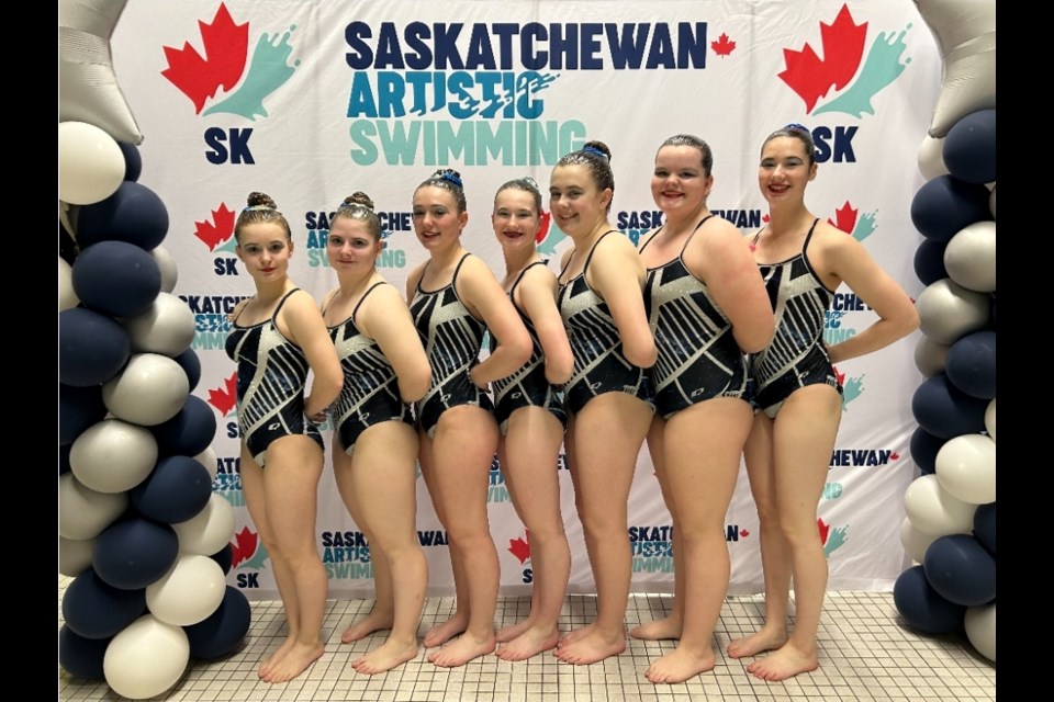 The Estevan Mermaids wrapped up their season at the Canadian Prairie Championship(.