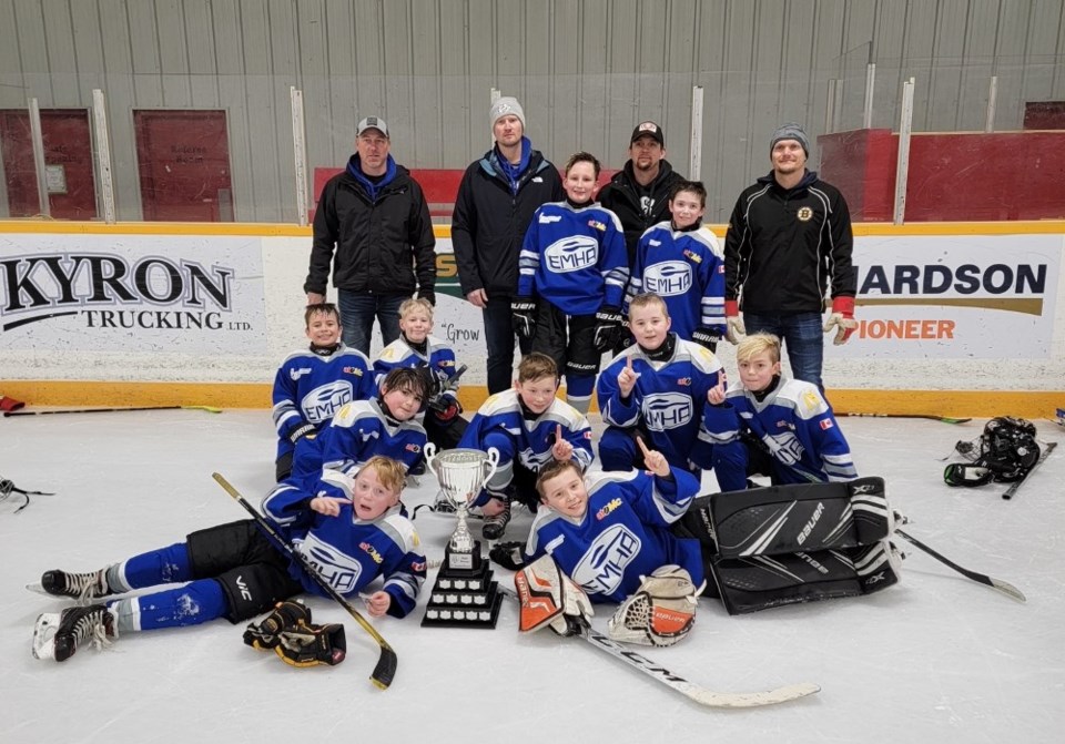 Estevan Predators Midale tournament champs
