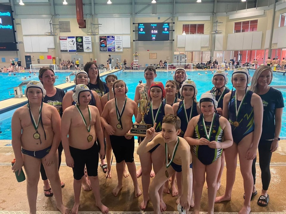 Estevan Sharks 12U gold medal