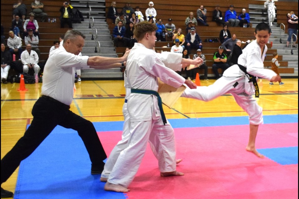 Taekwon-do provincials were held in Estevan. 