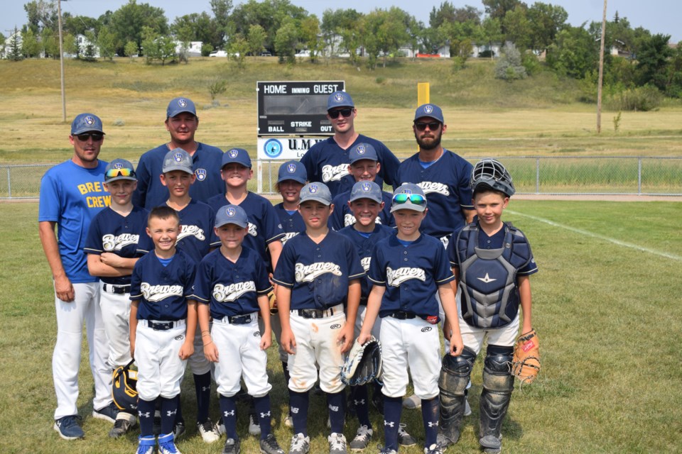 Estevan U11 AA Brewers team