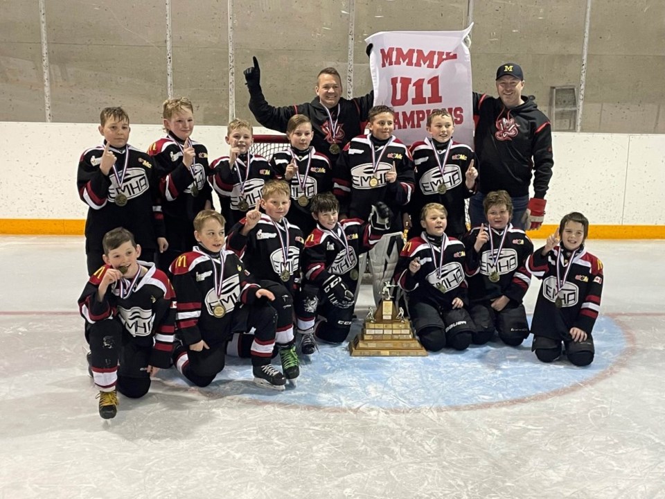 Estevan U11 Vipers league champions