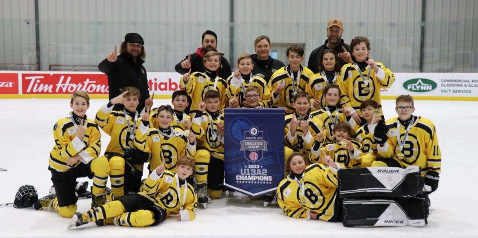 estevan-u13-a-bruins-team