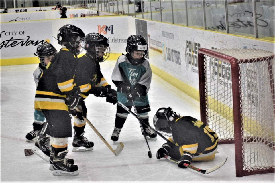 The Estevan Minor Hockey Association's annual U7 tournament is underway. 