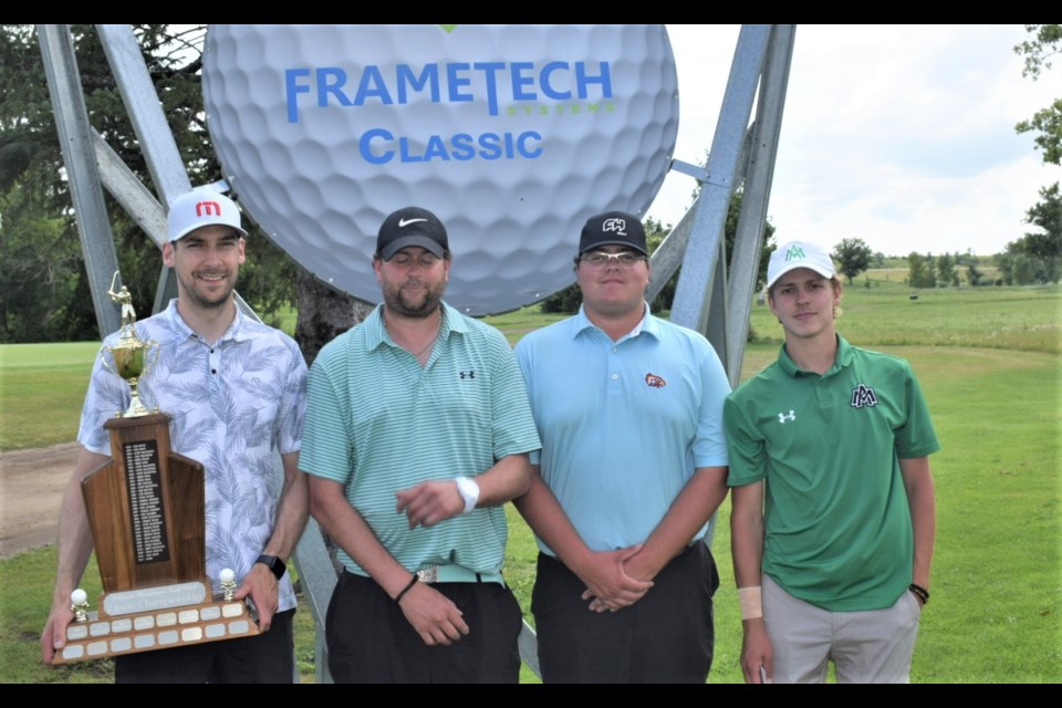 Daryl Donovan, Nolan Rohatyn, Jace Carlisle and Chase Gedak finished in the top four of the men's division. 