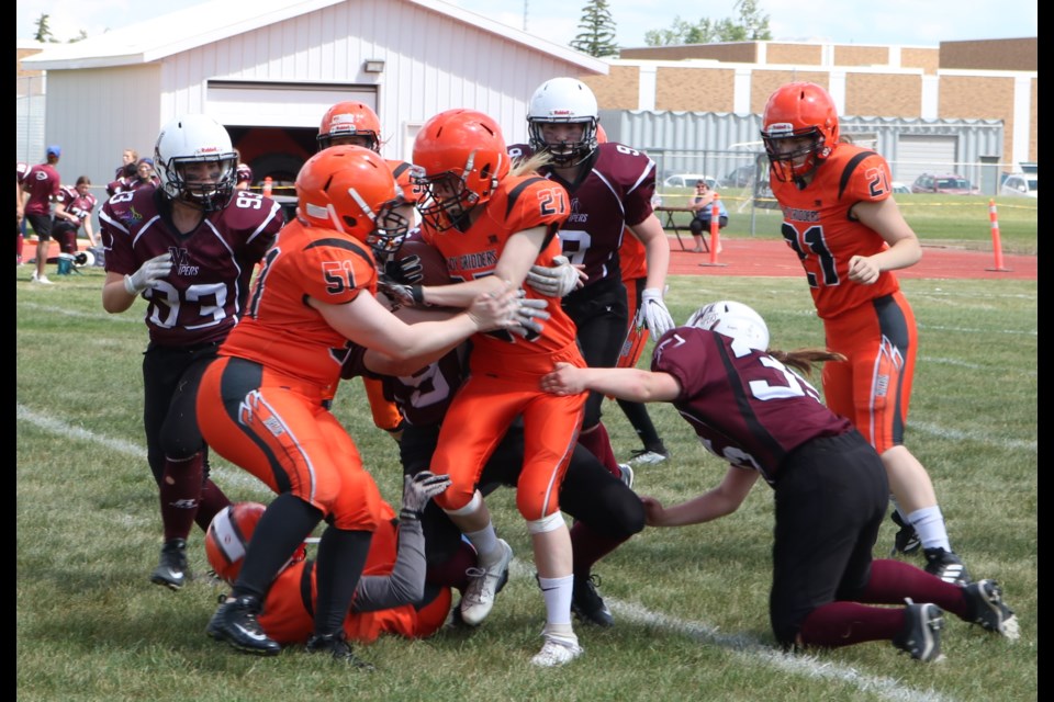 Yorkton Lady Gridder have already been practicing and have several new players. (File Photo)