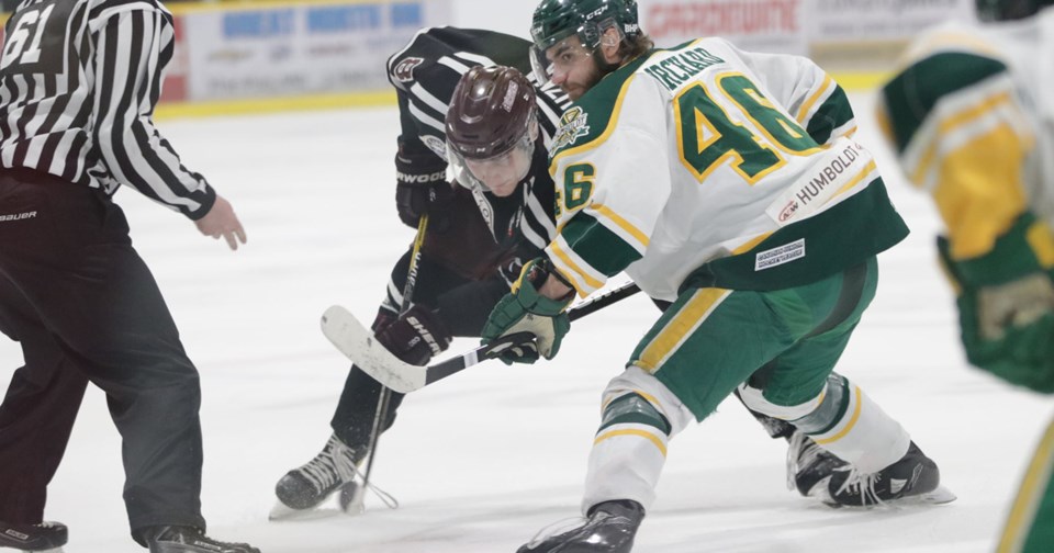 Humboldt Broncos v Flin Flon G4 Orchard 2021-22