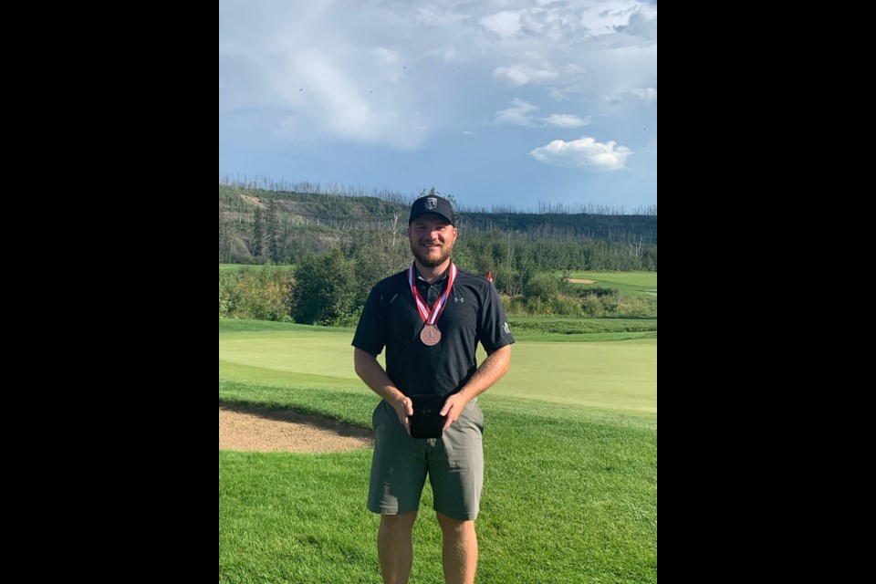 Former Unity resident, and Riverside Country Club member out of Saskatoon, Justin Wood, captured bronze at the 2021 Canadian Mid-Am men's golf championship.