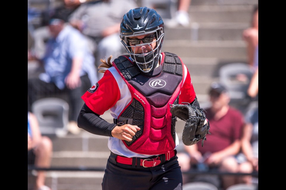 Kaleigh Rafter had been a catcher with the Canadian women's softball team for years., and now is Team Canada's head coach.