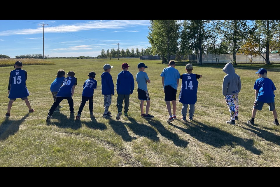 This group of male students was ready for the start of one of the 18 different races held Sept. 22 for the second annual Assiniboine Valley Run hosted by KCI.