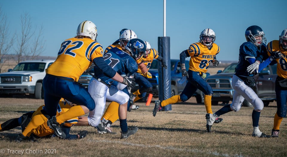 The Kerrobert Rebels are excited about the lights project that is underway for their field, with hopes to be ready for the 2022 football season.