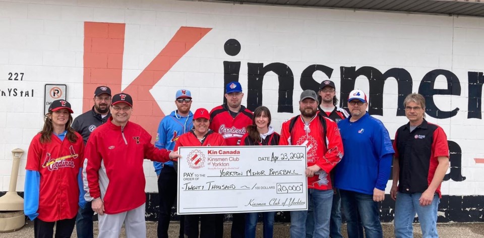 kinsmen batting cage donation 72