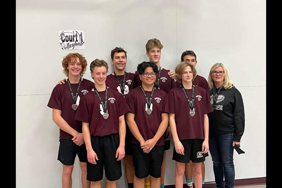 McLurg High School were dual medal winners at Battle West District Championships on Nov. 7, with the junior boys' team earning a silver medal.