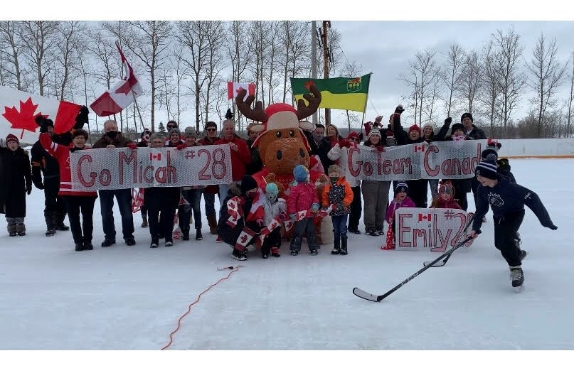 The folks at Kenosee Lake got together to make a video in honor of the players on the Women’s Hockey Team to send to Hockey Canada. 