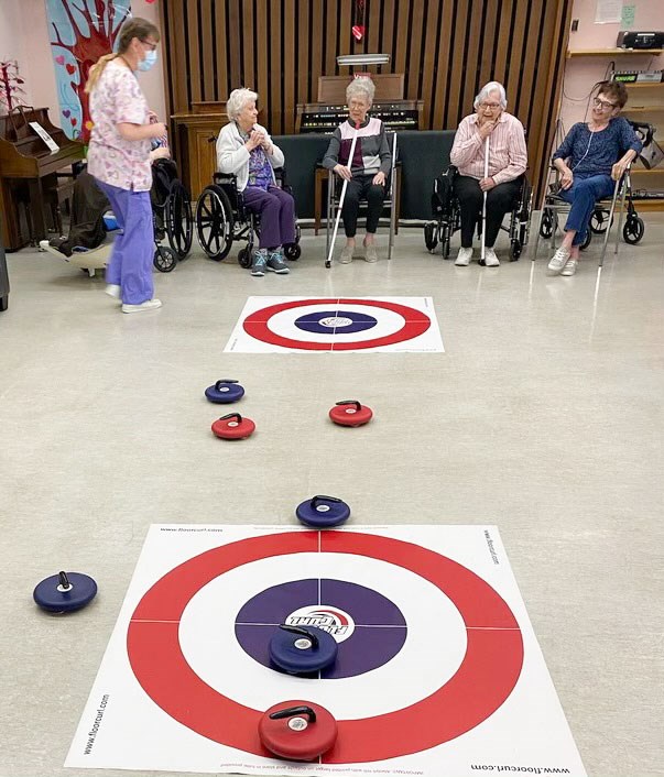 Moose Mountain Lodge curling