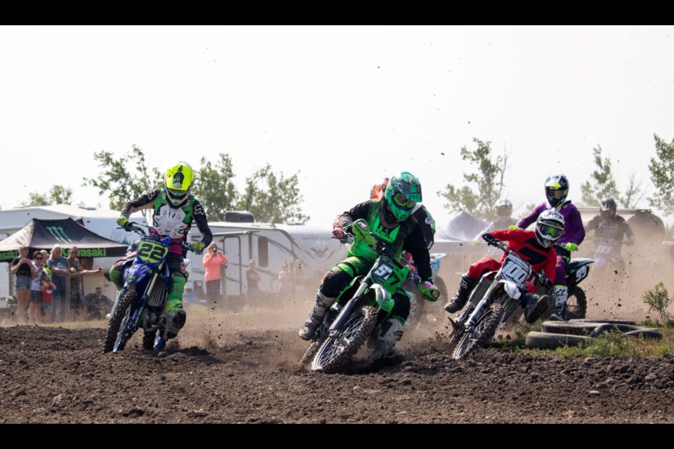 The Trackside Motocross Association held a programs in Estevan on July 24 and 25. 