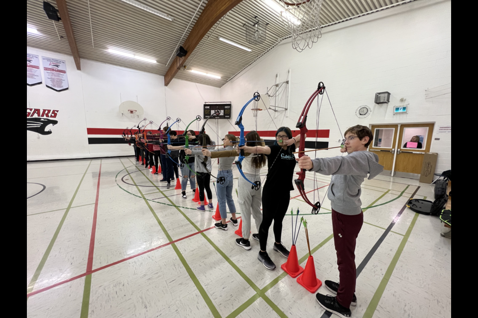 Thanks to financial support totalling $8,000, these archers at Canora Composite School, and those involved in NASP (National Archery in the Schools Program) at Canora Junior Elementary School will be able to continue to develop their skills.

