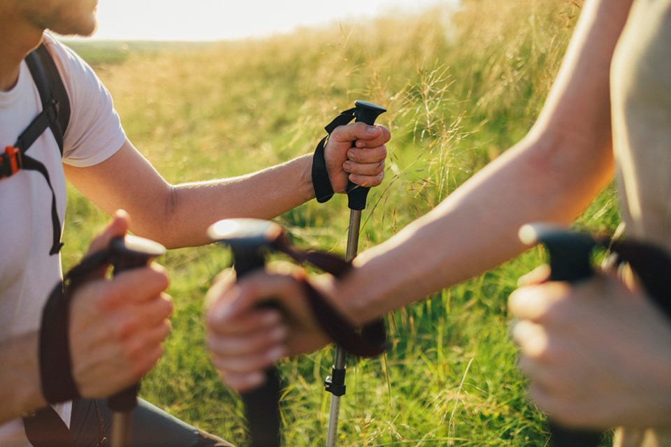 Nordic walking uses almost every muscle in the body and burns up to 20 per cent more calories than standard walking.