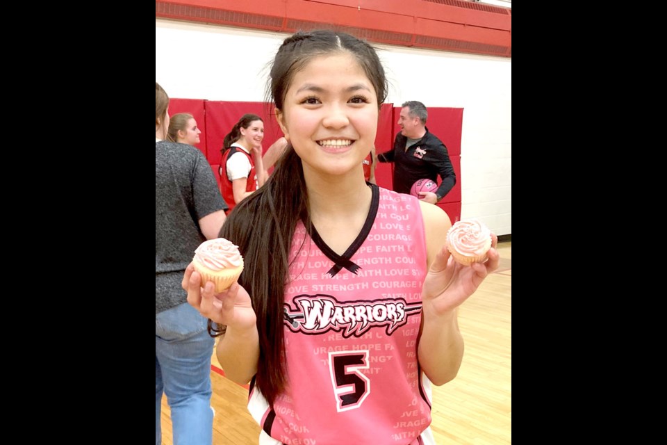 Raicky Baess, was part of the 2022 Warrior pink game event. 