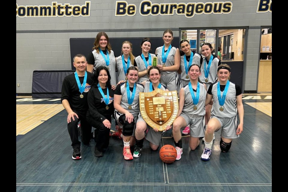 The Preeceville School Senior Girls re-claimed their provincial title with winning gold at Hoopla in Saskatoon on March 20-22.