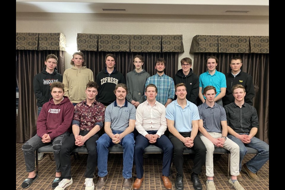 The 鶹ýAVern Rebels gathered for an awards night