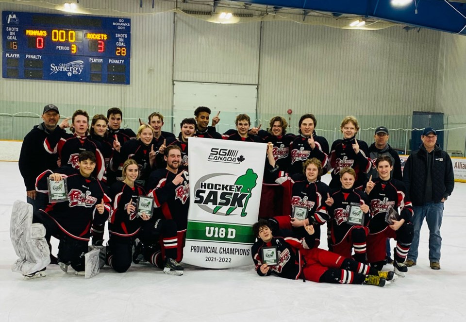 Redvers Rockets U18 provincial championis