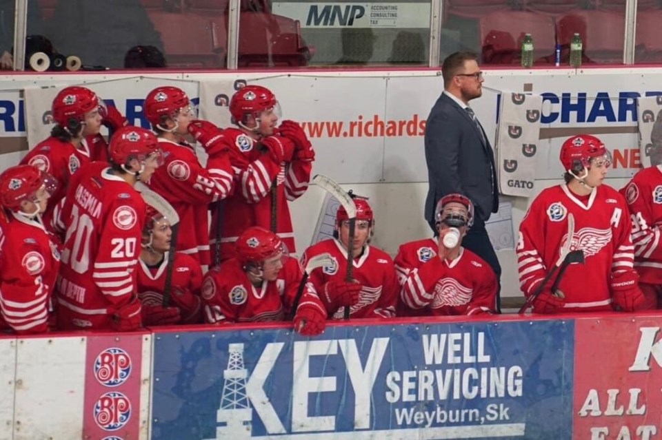 redwings-bench