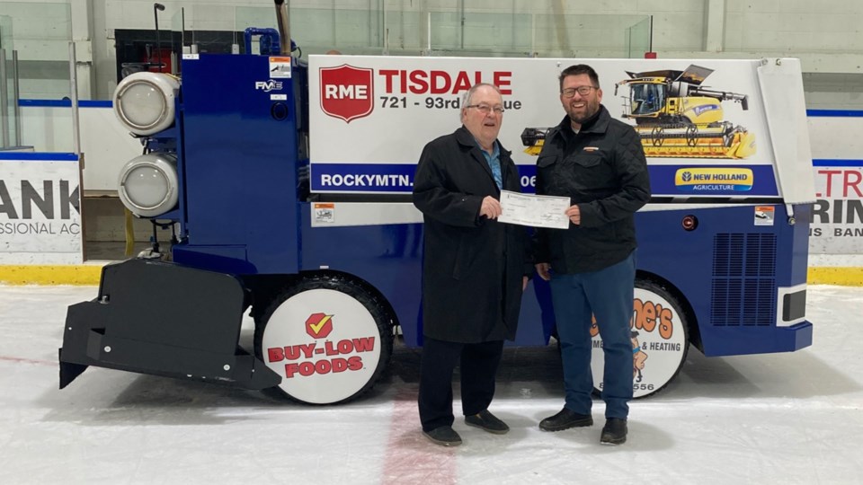 richardson-tisdale-ice-resurfacer-donation