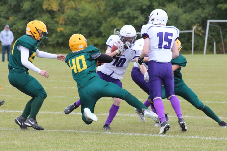 The Sacred Heart Saints lost out to the Melville Cobras in their Sept. 14 match up and will look to get on the winning track in their Sept. 22 match against Broadview.