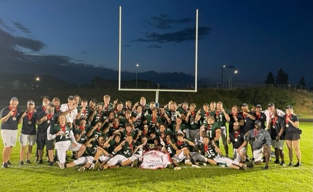 U18 Team Saskatchewan Football Gold Medal Winners.