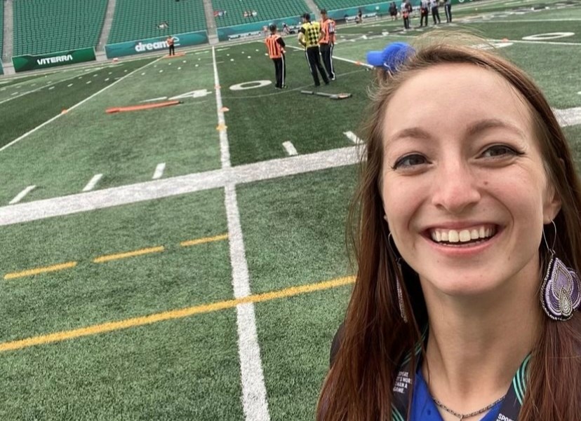 Shaylee Foord is excited to be named one of the CFL's Women in Football for this season. 