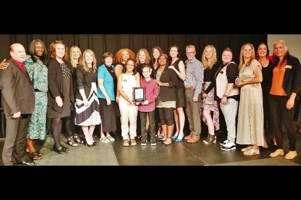 The entire U of R Cougars Women's Basketball team was present on Sept. 24 for the induction into the Sask. Sports Hall of Fame.