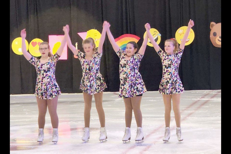 The Assiniboia Skating Club performed the first carnival in the beautiful Southland Co-op Centre on February 17.