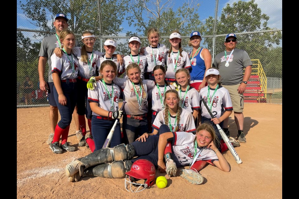 The Estevan Elite U14 team captured a silver medal at the recent southern provincial championship. 